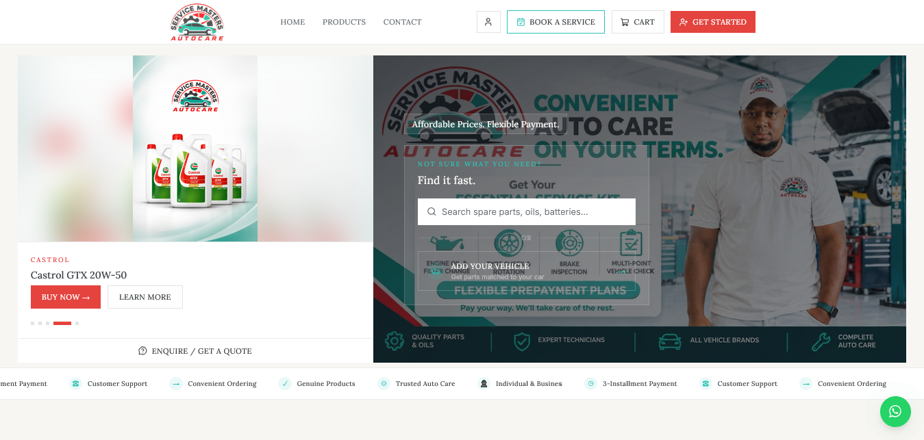 SMAC Automotive E-Commerce & Management Platform